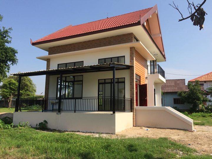 Paddy-field style residential reference for Mark's Laos home discussion