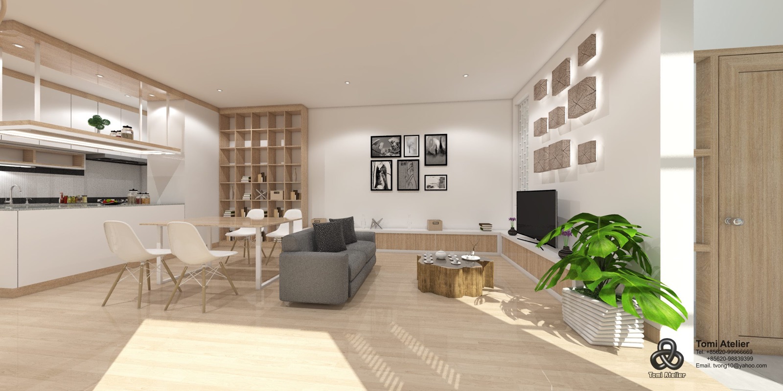 3D house model and walkthrough
